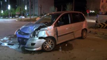 Elazığ da trafik kazası: 2 yaralı